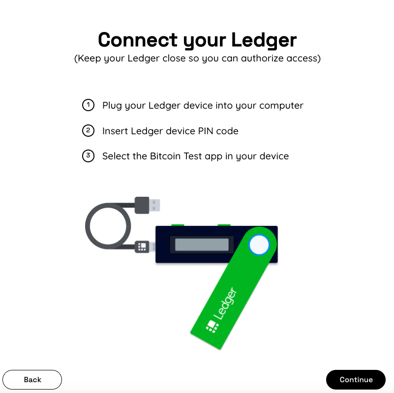 Connect Ledger