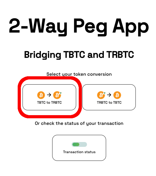 Select Conversion Type